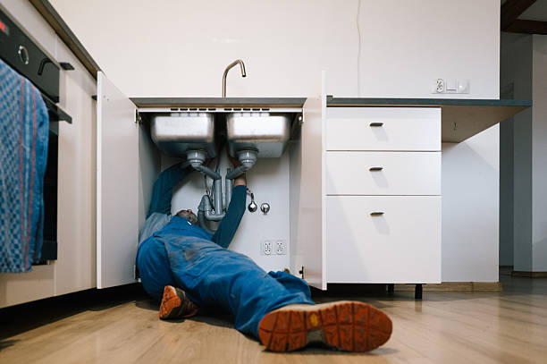 Professional Drain Cleaning technician working in Harwich, MA